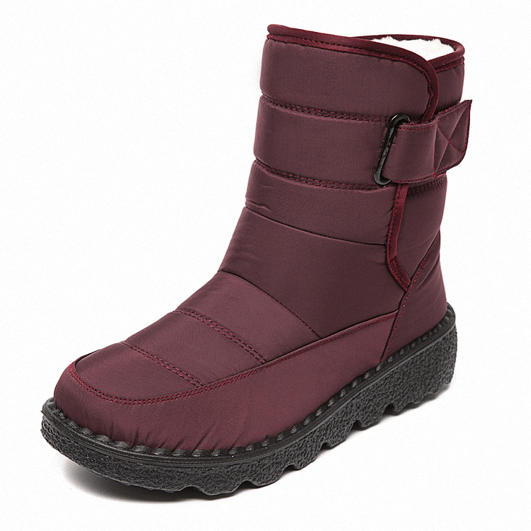 SnowStep™ – Wasserdichte, rutschfeste & warme Winterstiefel für Damen [50% Rabatt]