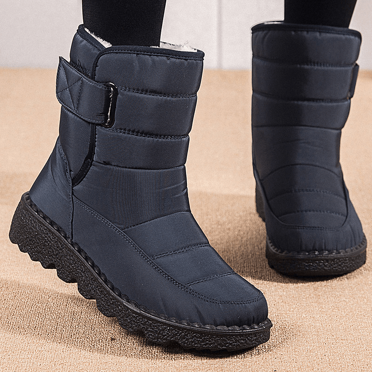 SnowStep™ – Wasserdichte, rutschfeste & warme Winterstiefel für Damen [50% Rabatt]