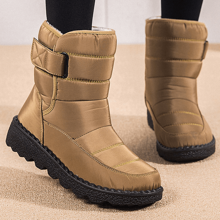 SnowStep™ – Wasserdichte, rutschfeste & warme Winterstiefel für Damen [50% Rabatt]