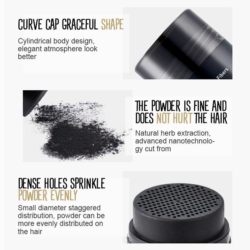 ThickLocks™ - Haarfaserpulver Für Sofortiges Volumen Und Fülle [1 + 1 Gratis]