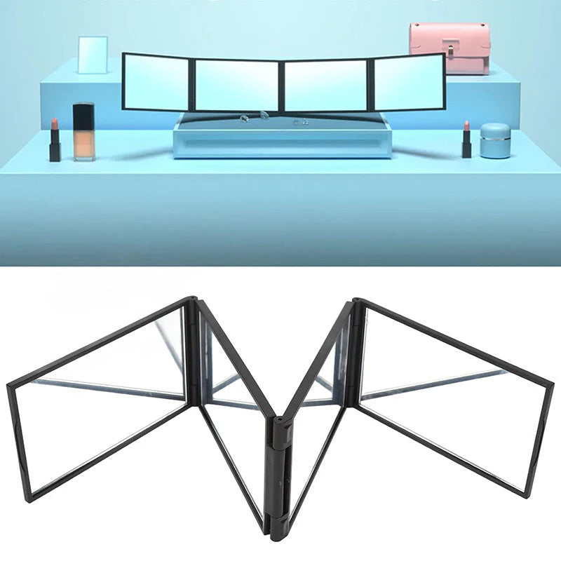 Reflecta™ – Tragbarer 4-Wege-Klappspiegel | 50% Rabatt