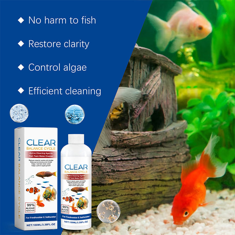 AquaClear™ – Kristallklares, funkelndes und gesundes Aquariumwasser [50% Rabatt]