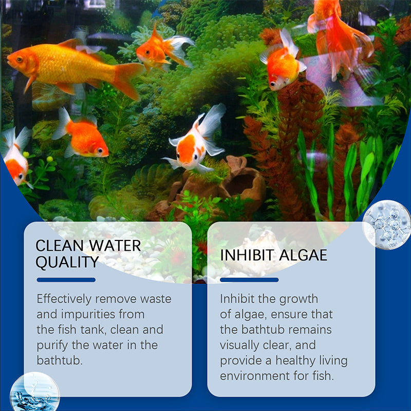 AquaClear™ – Kristallklares, funkelndes und gesundes Aquariumwasser [50% Rabatt]