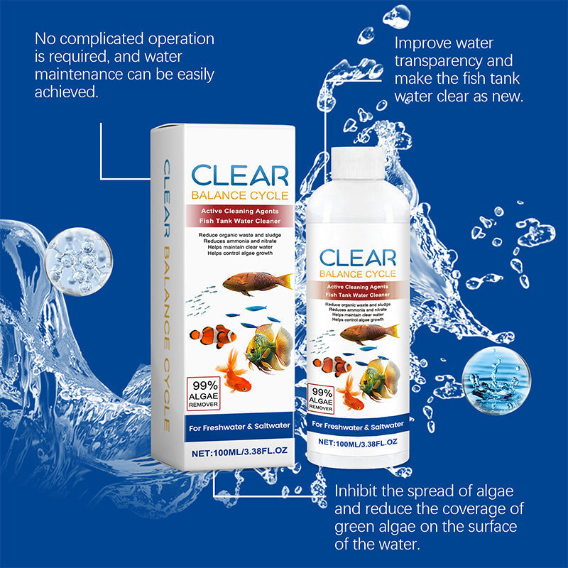 AquaClear™ – Kristallklares, funkelndes und gesundes Aquariumwasser [50% Rabatt]