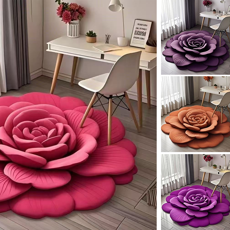 BloomMat™ – Blumenbodenmatte aus Plüsch oder schnell trocknender Diatomit-Oberfläche [50 % Rabatt]