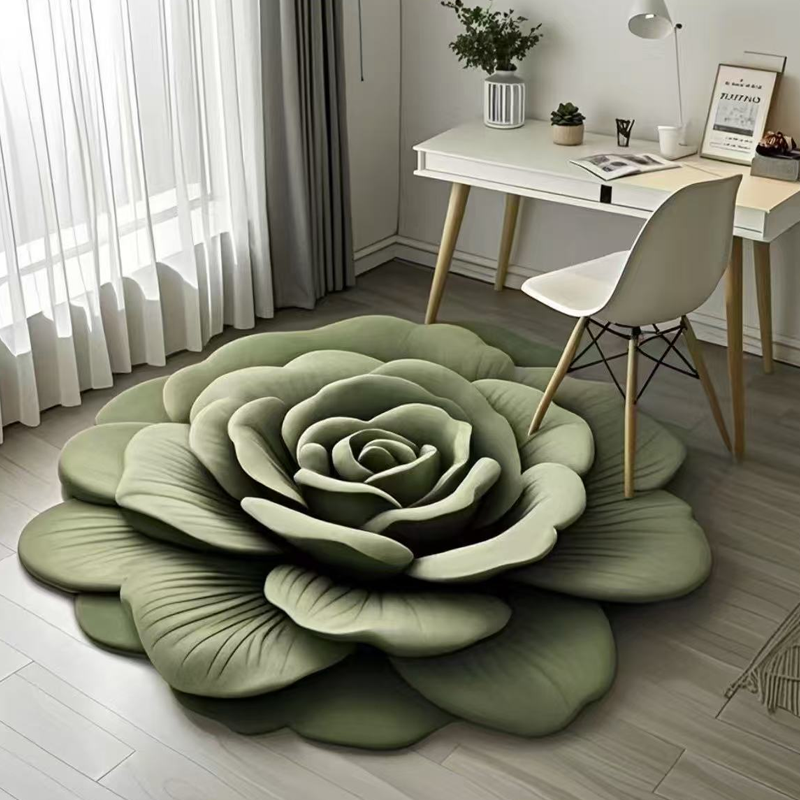BloomMat™ – Blumenbodenmatte aus Plüsch oder schnell trocknender Diatomit-Oberfläche [50 % Rabatt]