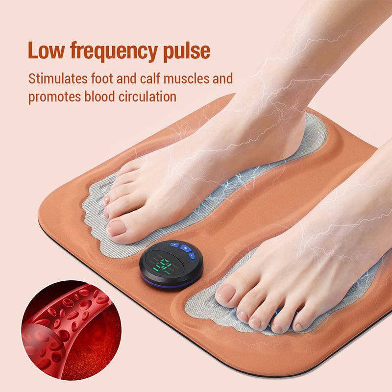 SootheStep™ – Elektrische EMS Fußmassage-Matte für wohltuende Entspannung [50 % Rabatt]