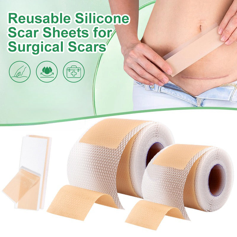 Scarify™ – Wiederverwendbare Silikon-Littekenspflaster für glatte, makellose Haut [1 + 1 Gratis]