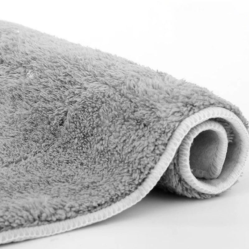 Mopmate™ – Flachmopp mit Edelstahlgriff und wiederverwendbaren, waschbaren Wischtüchern [50 % Rabatt]