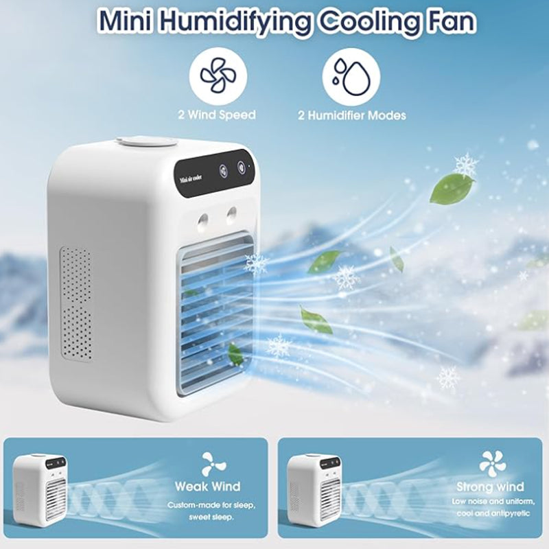 Coolify™ - Mini Tragbarer Luftkühler Luftbefeuchter [50% Rabatt]