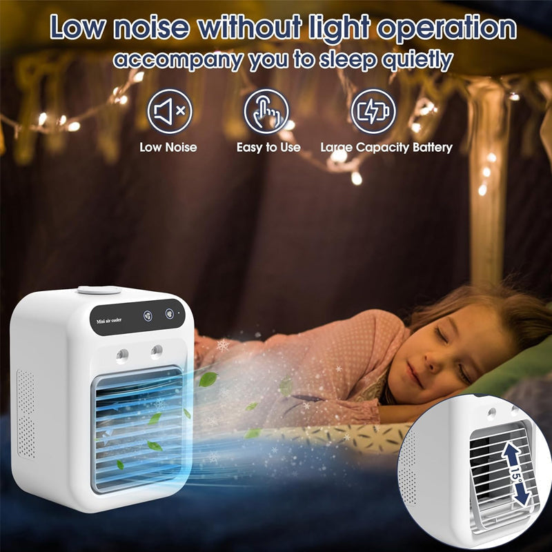 Coolify™ - Mini Tragbarer Luftkühler Luftbefeuchter [50% Rabatt]