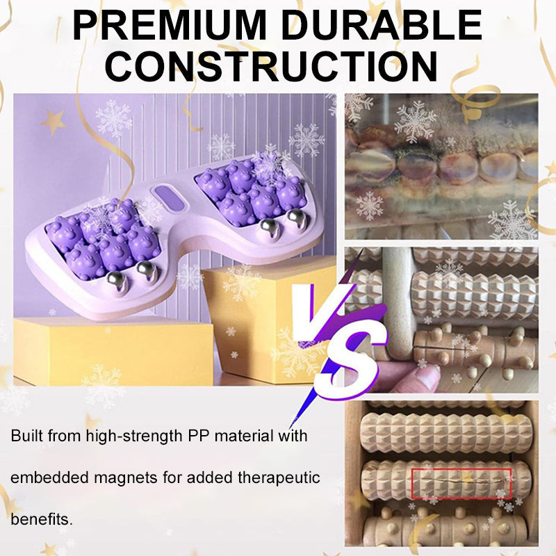 relaxroll™ – Tragbarer Doppel-Fußmassage-Roller für wohltuende Entspannung [1 + 1 Gratis]