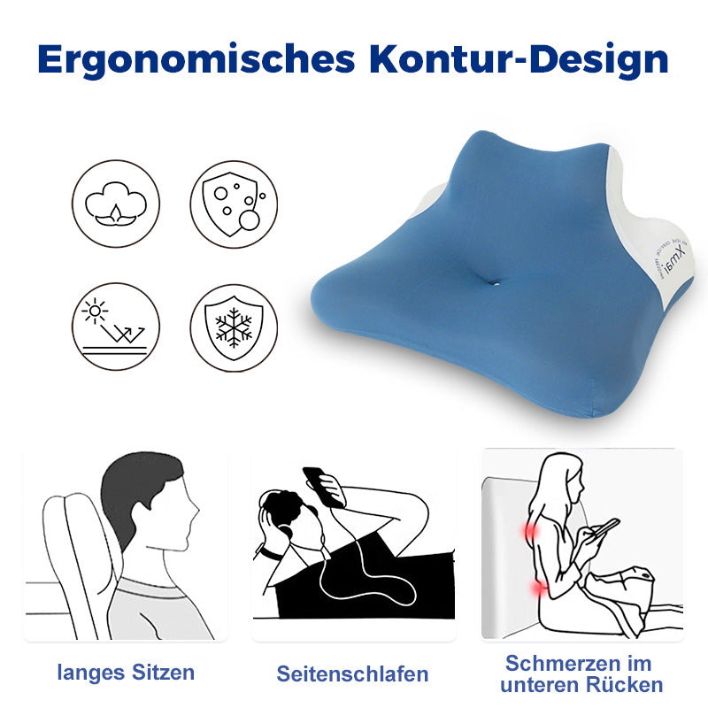 SleepEase™ – Ergonomisches Memory-Foam-Kissen für optimalen Schlafkomfort [50% Rabatt]