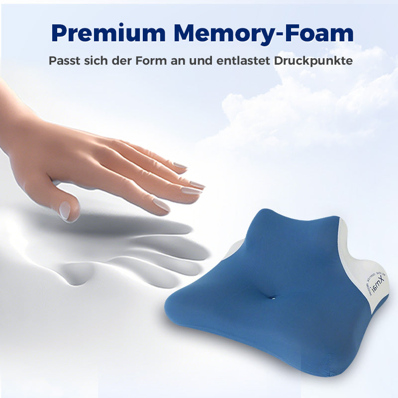 SleepEase™ – Ergonomisches Memory-Foam-Kissen für erholsamen Schlaf [50% Rabatt]