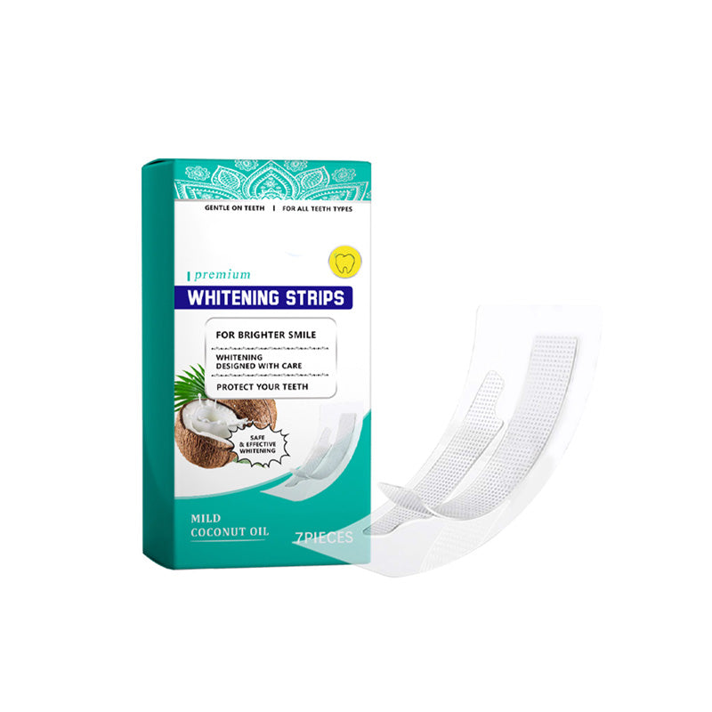 SmileBright Whitening Strips – Zahnschmelzschonende Teeth Whitening Streifen für Weiße Zähne