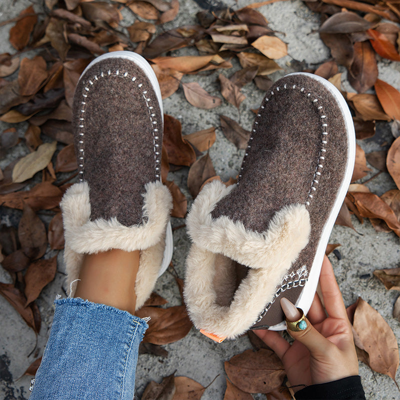 CozySteps™ – Gemütliche Winter-Slipper, warm, bequem & kuschelig [50% Rabatt]