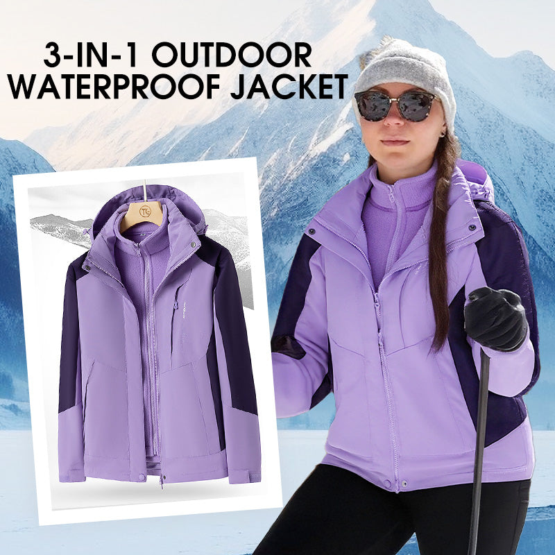 Marien™ – 3-in-1-Outdoorjacke für Damen, vielseitig, stylisch und bequem [50 % Rabatt]
