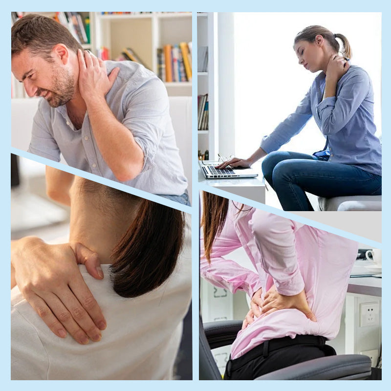 RelaxPro Nackenmassagegerät – Manuelle Massage für Nacken, Rücken & Schultern mit TPR-Massagebällen