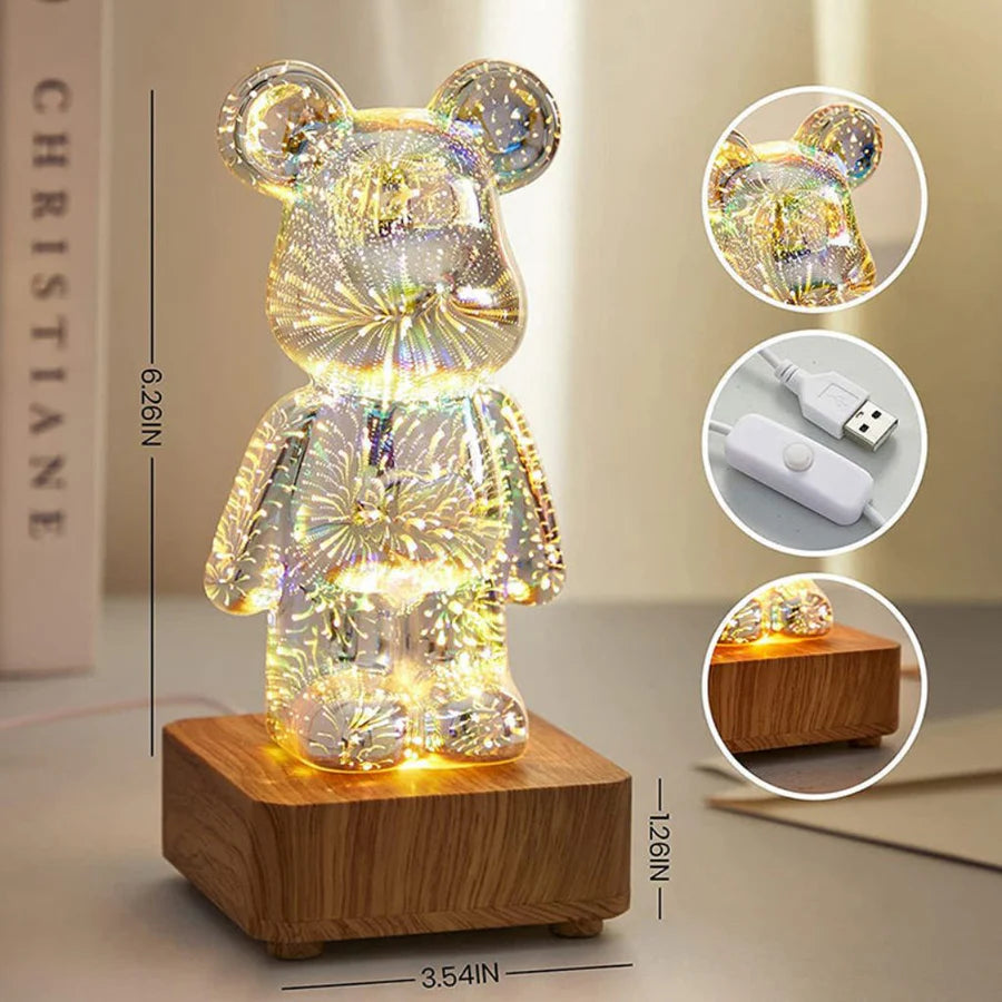 MagicBear™ 3D-Bär Projektorlampe | 50% Rabatt
