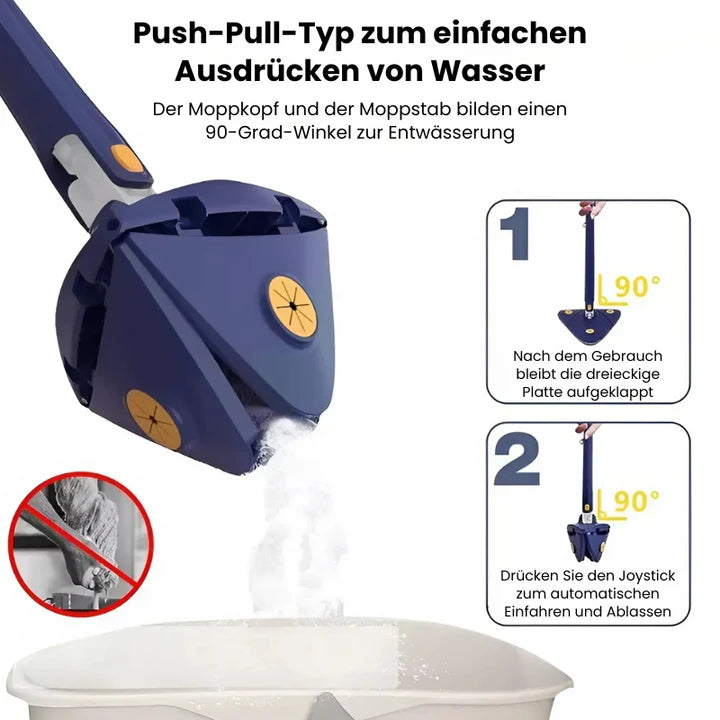 50% Rabatt | CleanMax™ 360° Drehbarer Reinigungsmopp [Letzter Tag Rabatt]