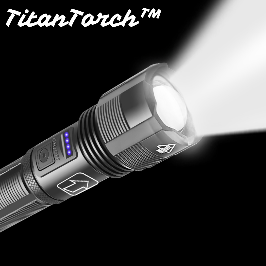 TitanTorch™ – Leistungsstarke taktische Taschenlampe für maximale Helligkeit und Zuverlässigkeit [50 % Rabatt]