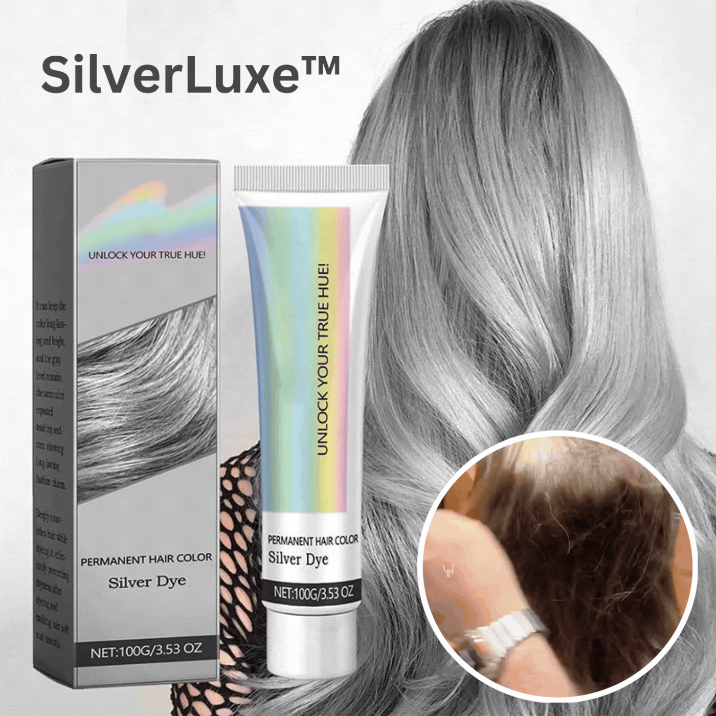 SilverLuxe™ – Glänzende Silber-Eleganz für zeitlosen Stil [1 + 1 Gratis]