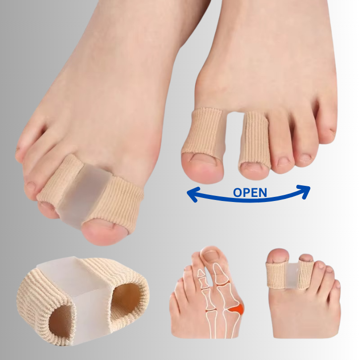 ToeCorrect™ – Sanfte Korrektur von Hallux & überlappenden Zehen [2 + 2 Gratis]