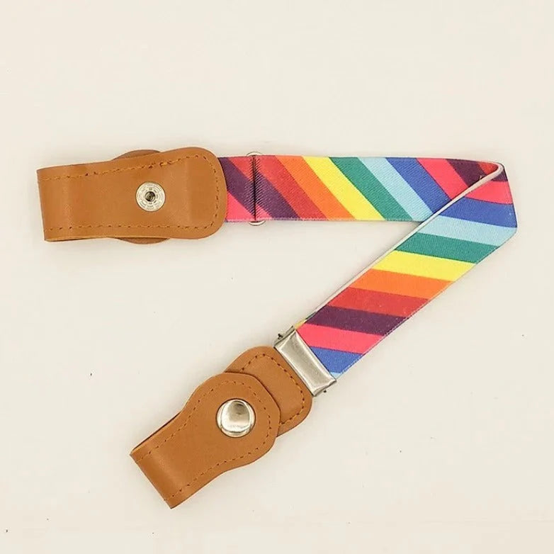 2 Elastische Fitness-Gürtel - Verstellbar Für Yoga, Tanz & Muskeltraining