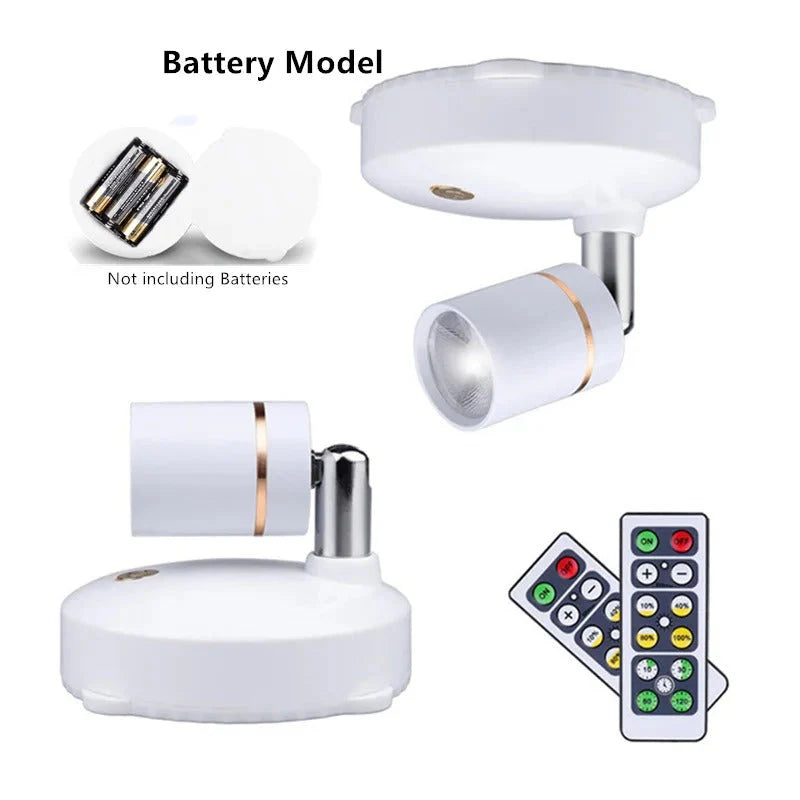 GlowSpot™ – Kabelloser LED-Strahler mit Fernbedienung | 1 + 1 Gratis