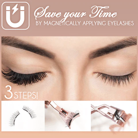 QuickLash™ – Wunderschönes, wiederverwendbares magnetisches Wimpernset für perfektes Makeup [1 + 1 Gratis]