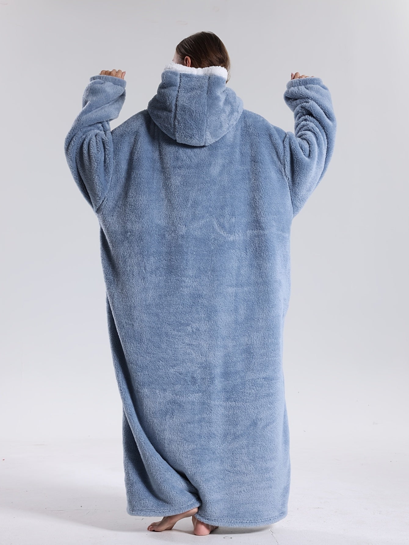 WärmeHood Hoodie Decke – Kuschelige, warme Oversize-Decke mit Kapuze, unisex und maschinenwaschbar