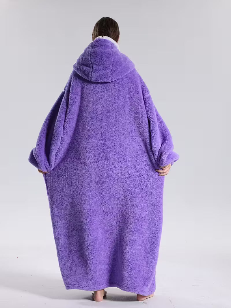 WärmeHood Hoodie Decke – Kuschelige, warme Oversize-Decke mit Kapuze, unisex und maschinenwaschbar