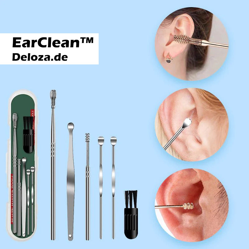 EarClean™ Sichere und einfache Entfernung von Ohrenschmalz