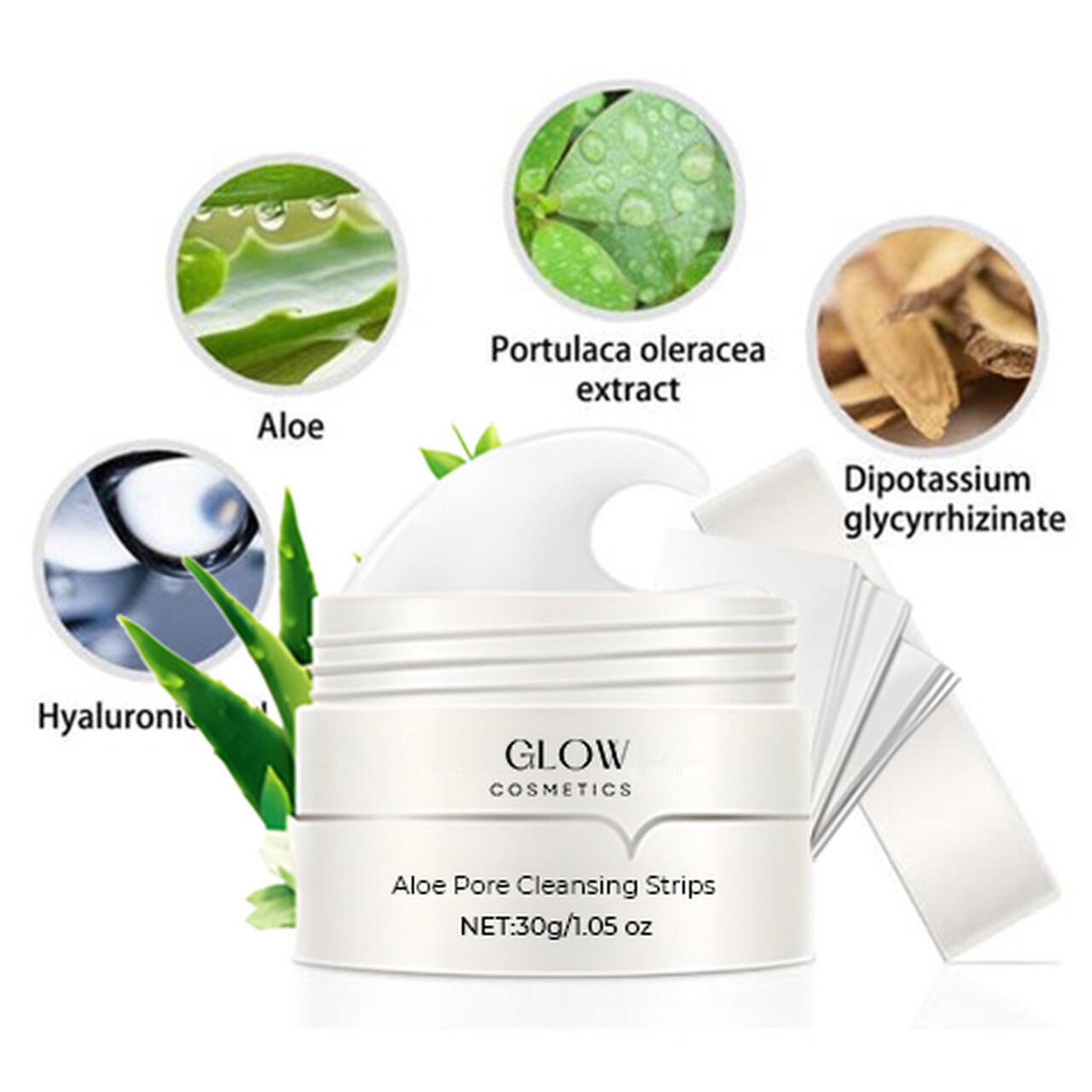 ClearSkin Porenstrips – Mitesser, Aktivkohle, Reinigung, Aloe Vera, Hautpflege, Klarer Teint