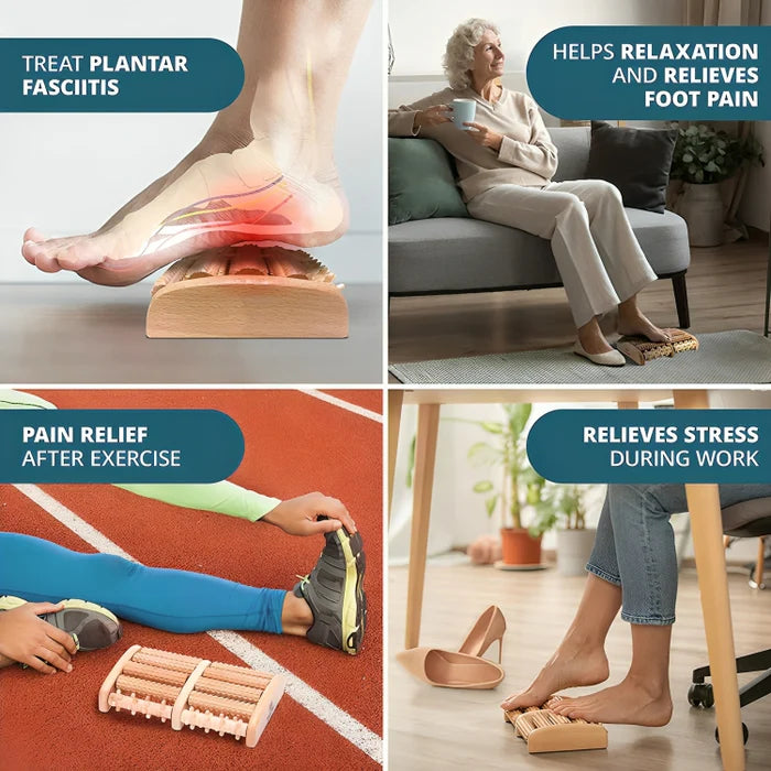 FootReflex™ Fußmassageroller | 50% Rabatt