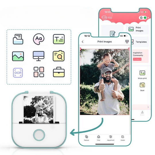 NanoPrint™ – Tragbarer Mini-Drucker für einfache, mobile Ausdrucke [50 % Rabatt]