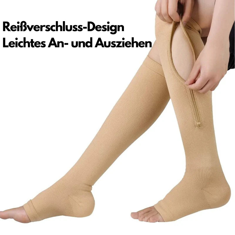 ZipSox™ Kompressionsstrümpfe | 50% Rabatt