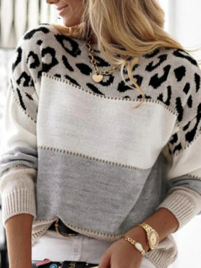 Lisan™ Pullover mit Leopardenmuster | NUR HEUTE 50% RABATT