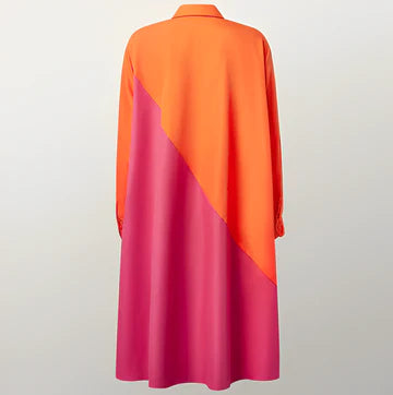 Lotte™ Casual Farbe Kleid | HEUTE 50% RABATT!
